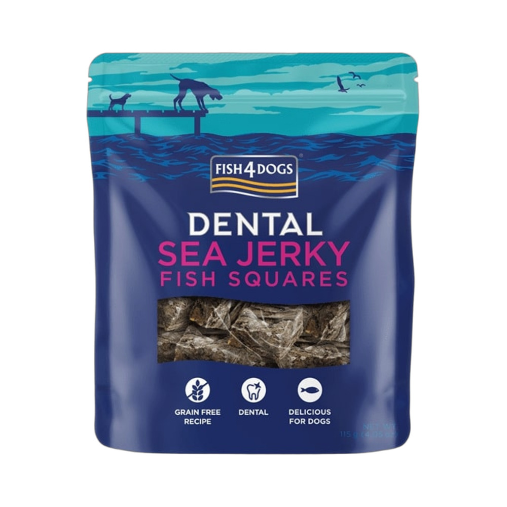 Fish4Dog Dental Fish Squares 115g
