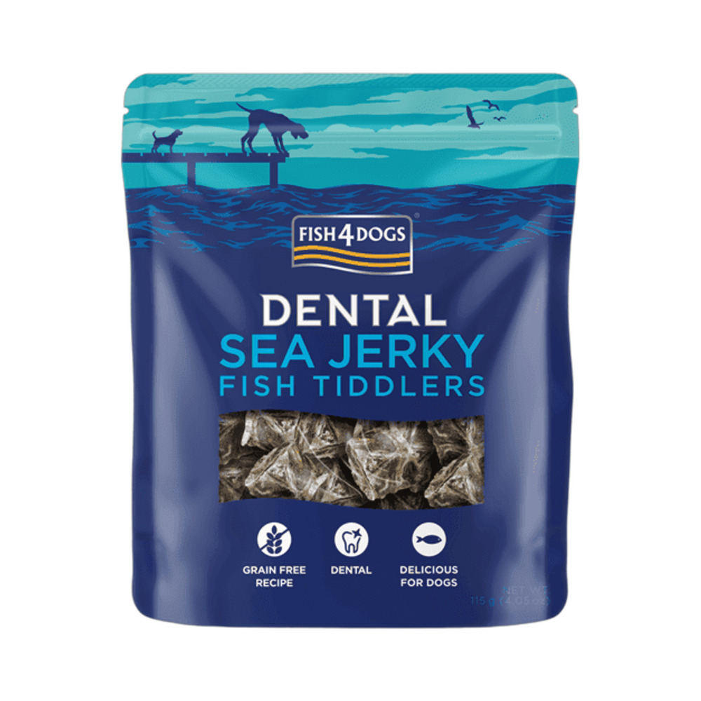 Fish4Dog Dental Fish Tiddlers 115g