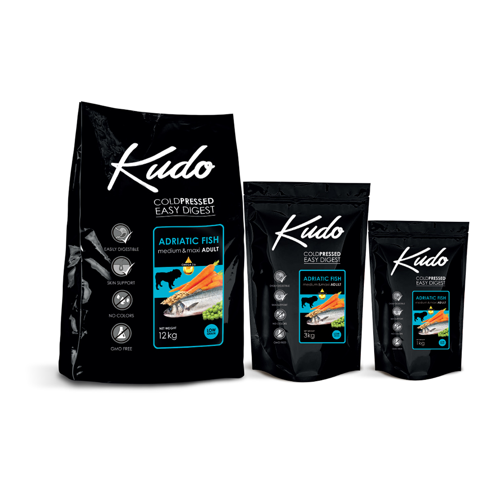 Kudo LG Adriatic Fish medium - maxi adult 12 kg