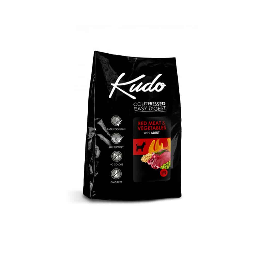 Kudo LG Mini adult crveno meso i povrće 3 kg