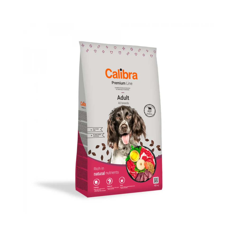 CALIBRA Dog Premium Line Adult govedina 12 kg