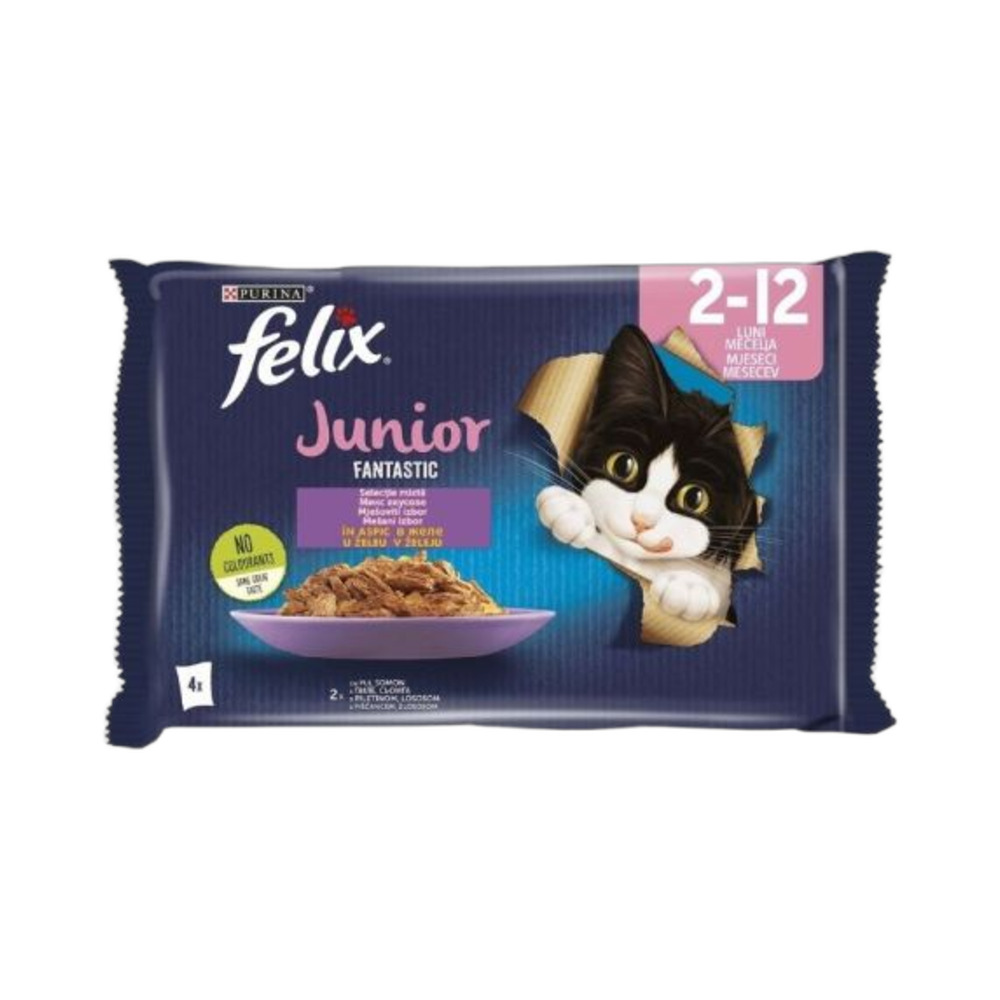 FELIX Fantastic JUNIOR multipack 4x85g
