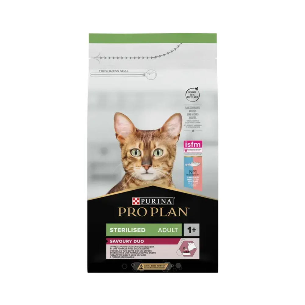 Pro Plan Sterilised Adult s Bakalarom 1,5 kg