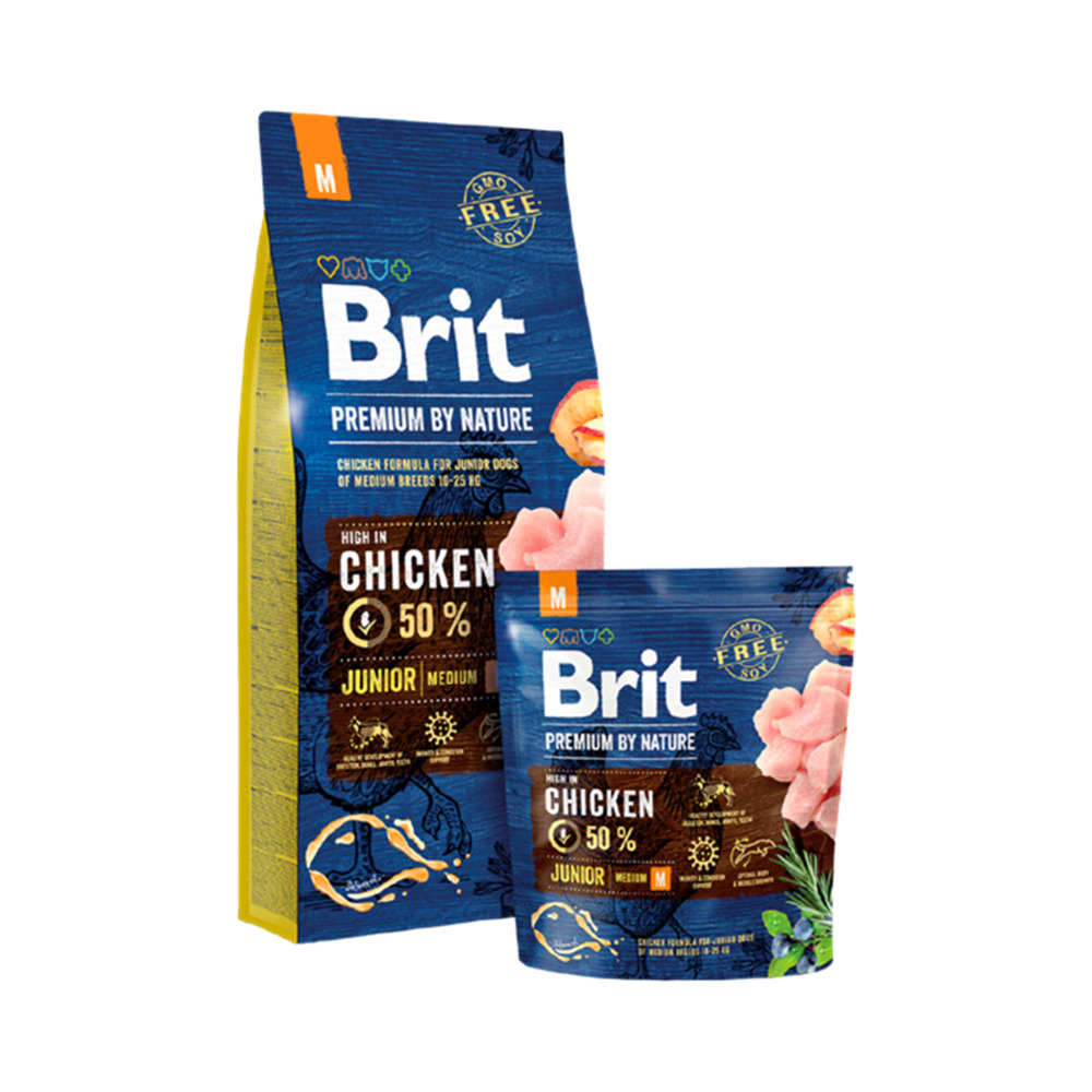 Brit Premium by Nature Junior M 15 kg