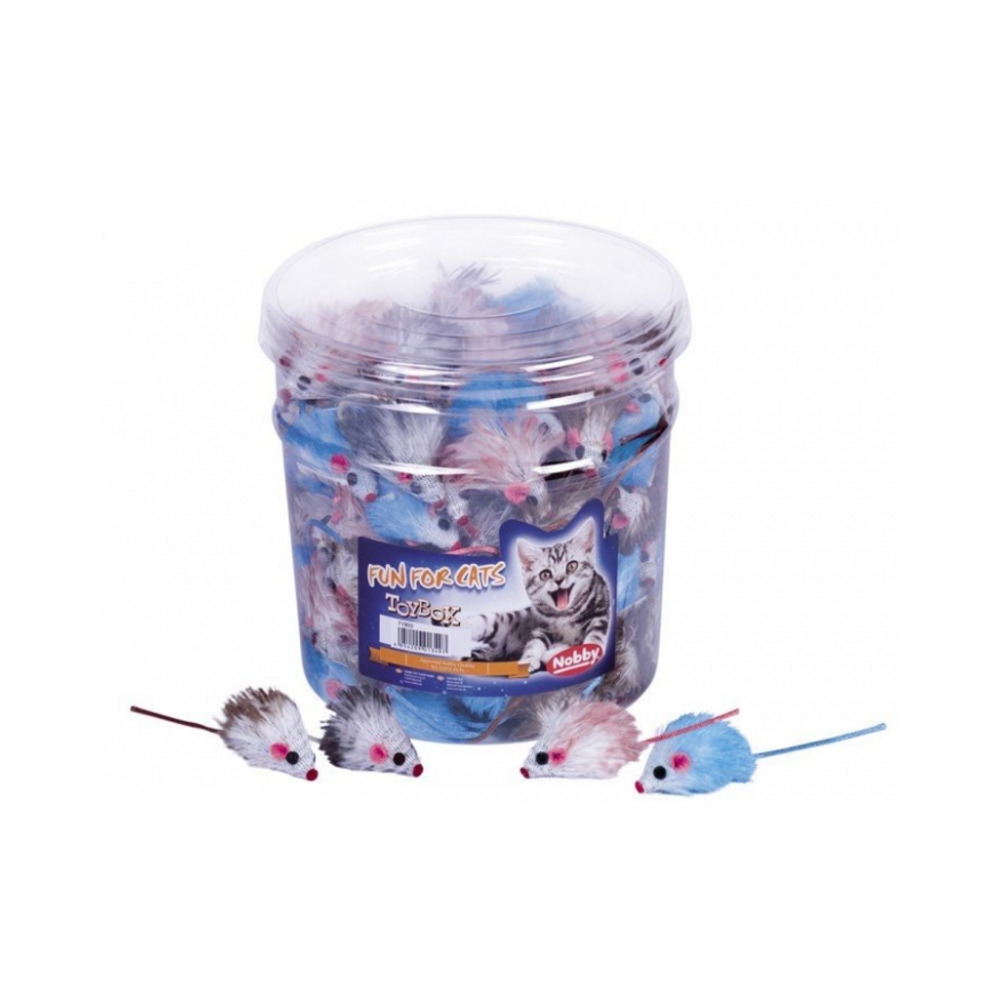 Nobby Igračka plišani miš u boji