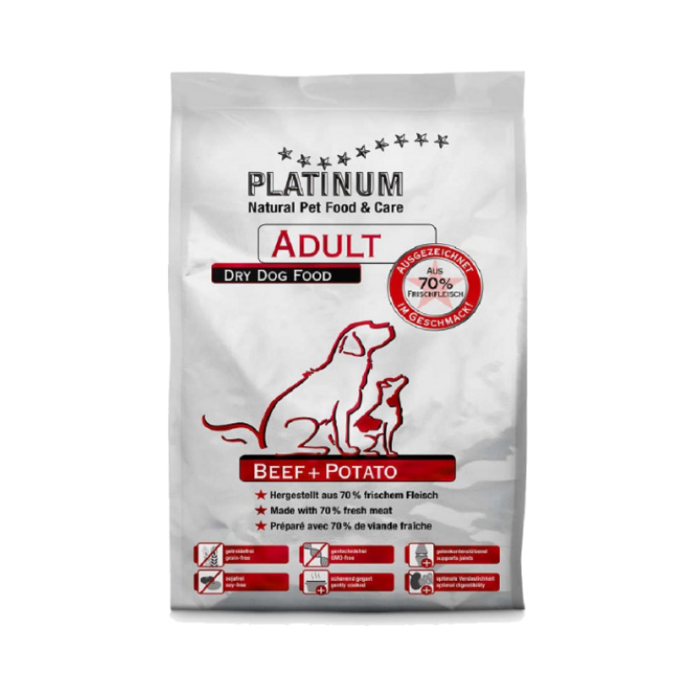 Platinum adult govedina 5 kg