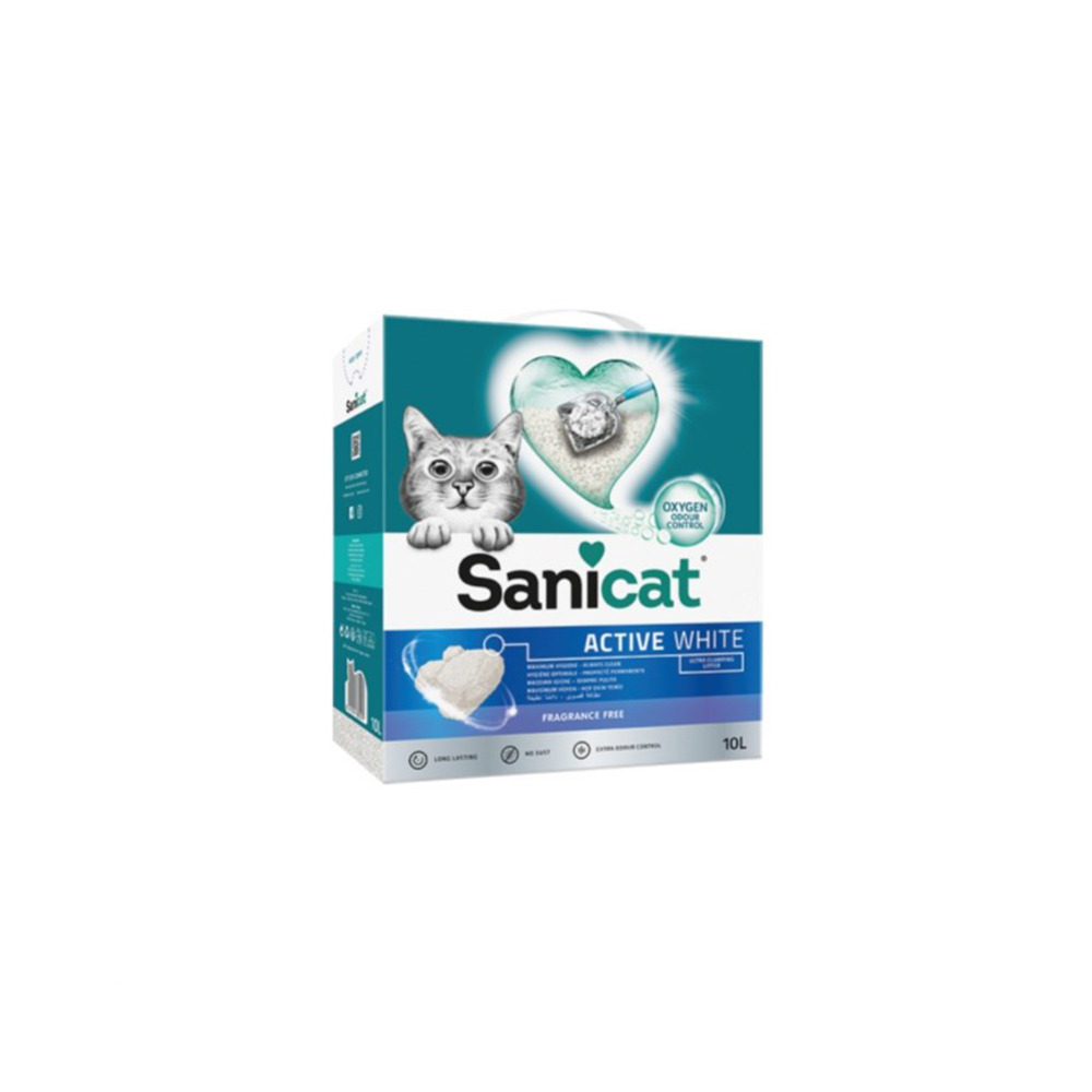 Sanicat Active White unscented 10 L