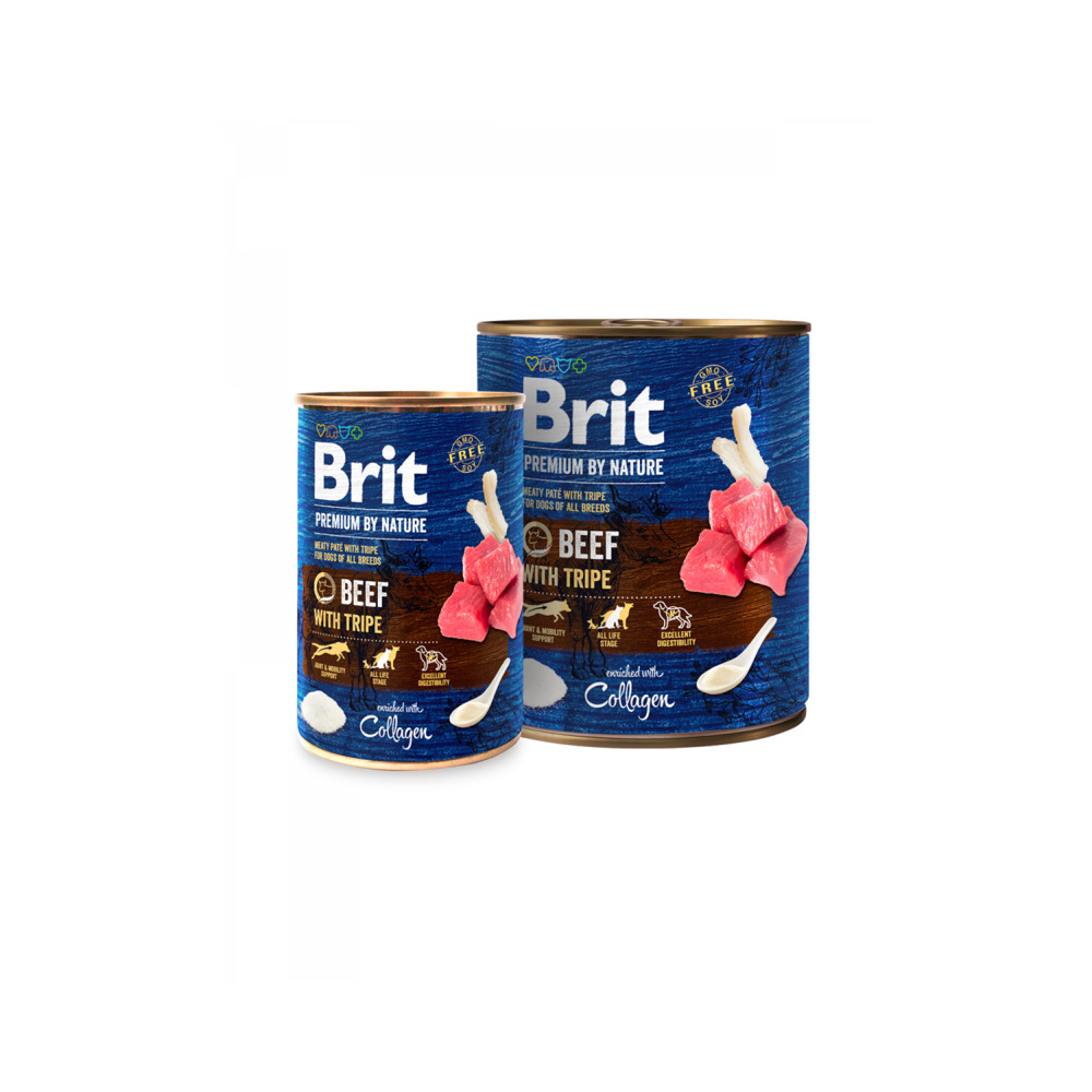 Brit Premium by Nature govedina i tripice 400 g