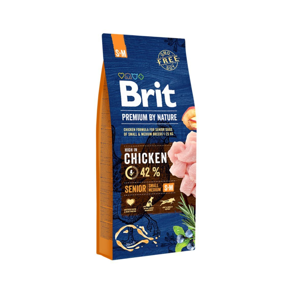 Brit Premium by Nature Senior S/M 15 kg