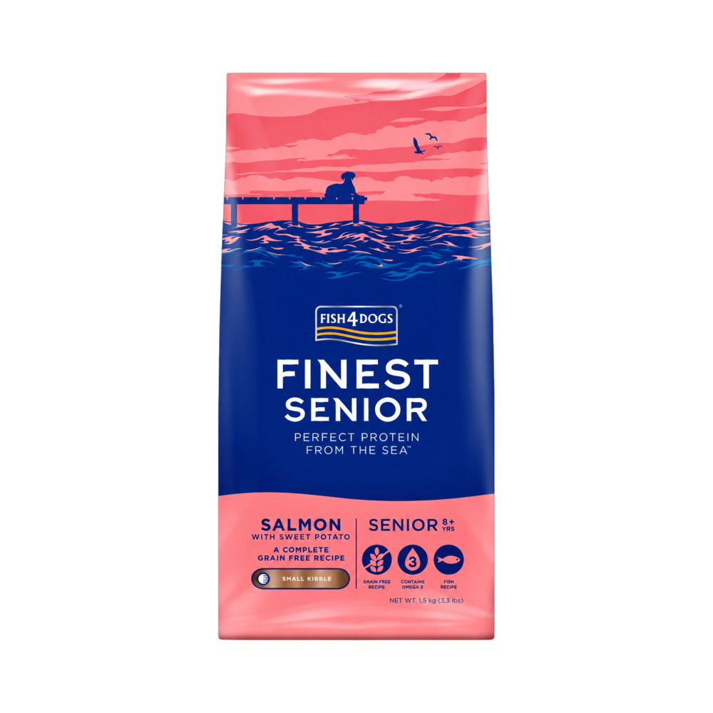 Fish4Dogs Senior Salmon Small 1,5 kg