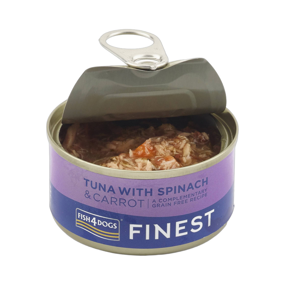 Fish4Dogs Tuna, mrkva i špinat 85g