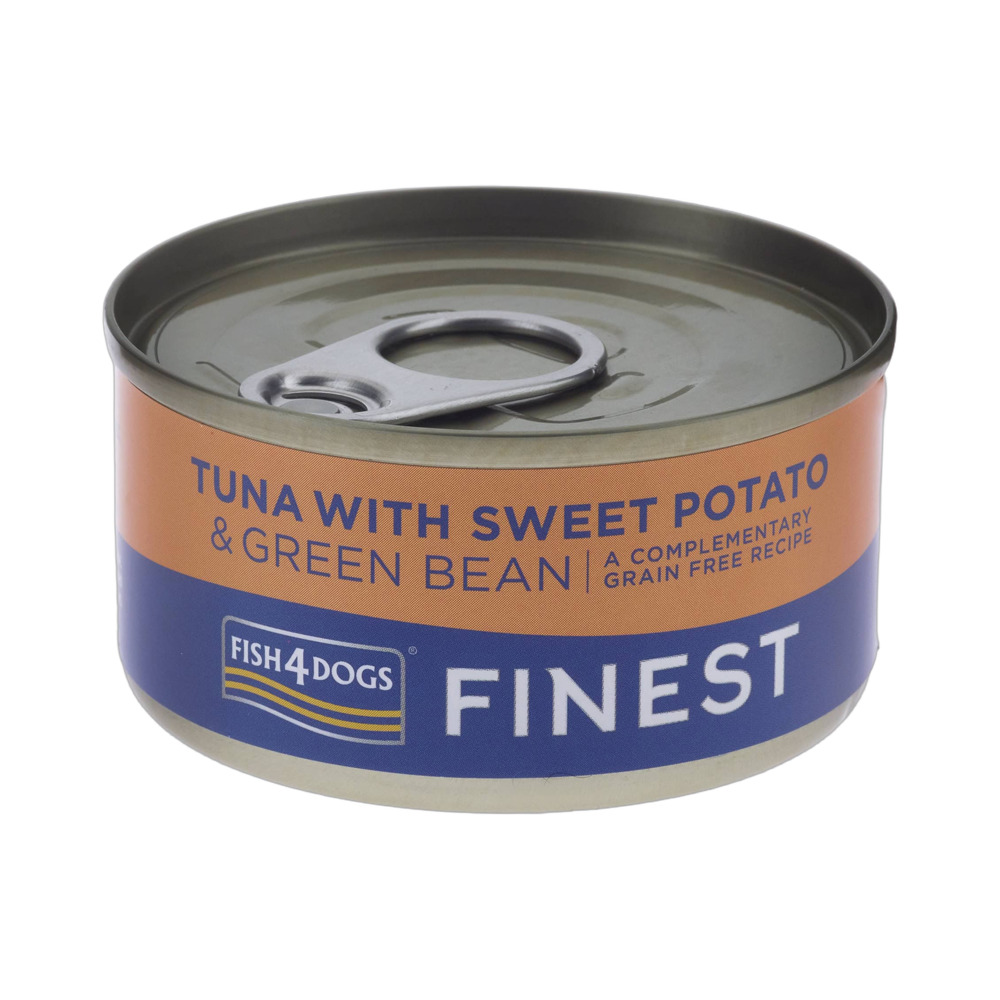 Fish4Dogs Tuna, batat i mahune 85g
