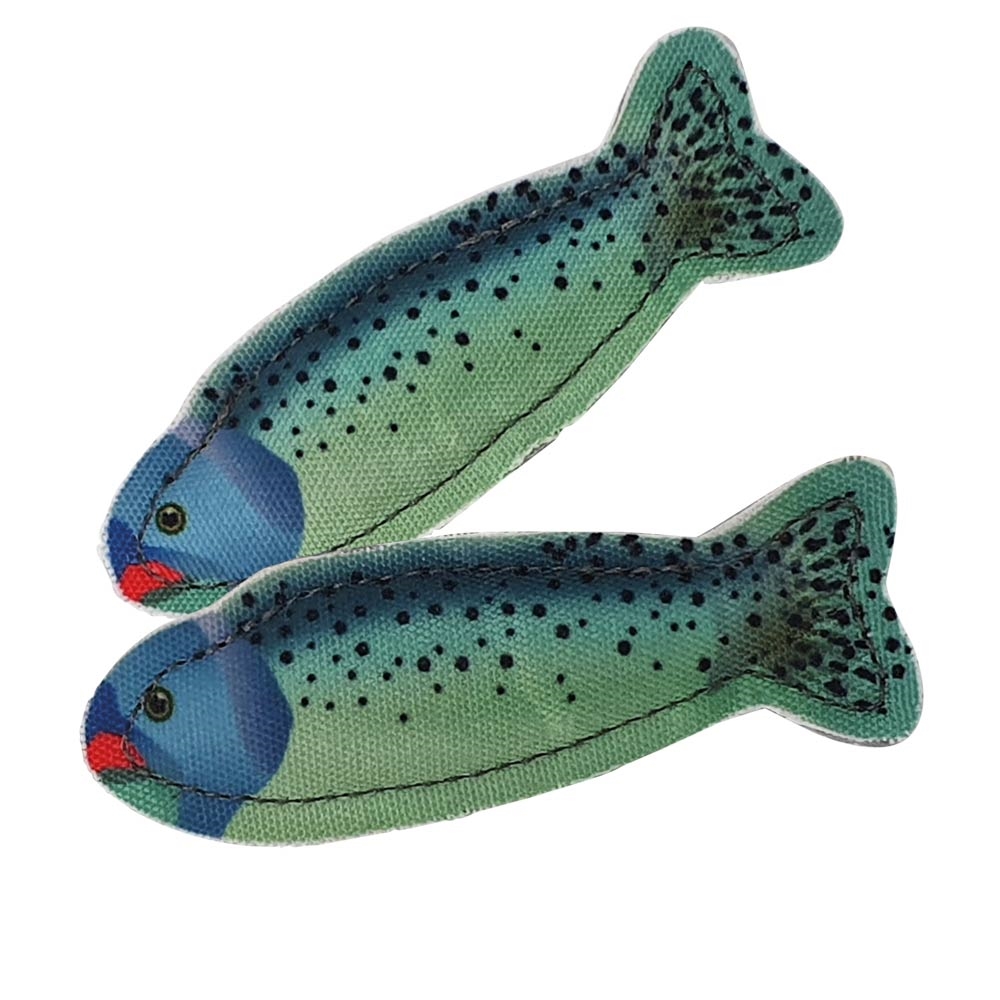 Nobby Igračka Pastrva s catnipom 2 kom 9,5cm