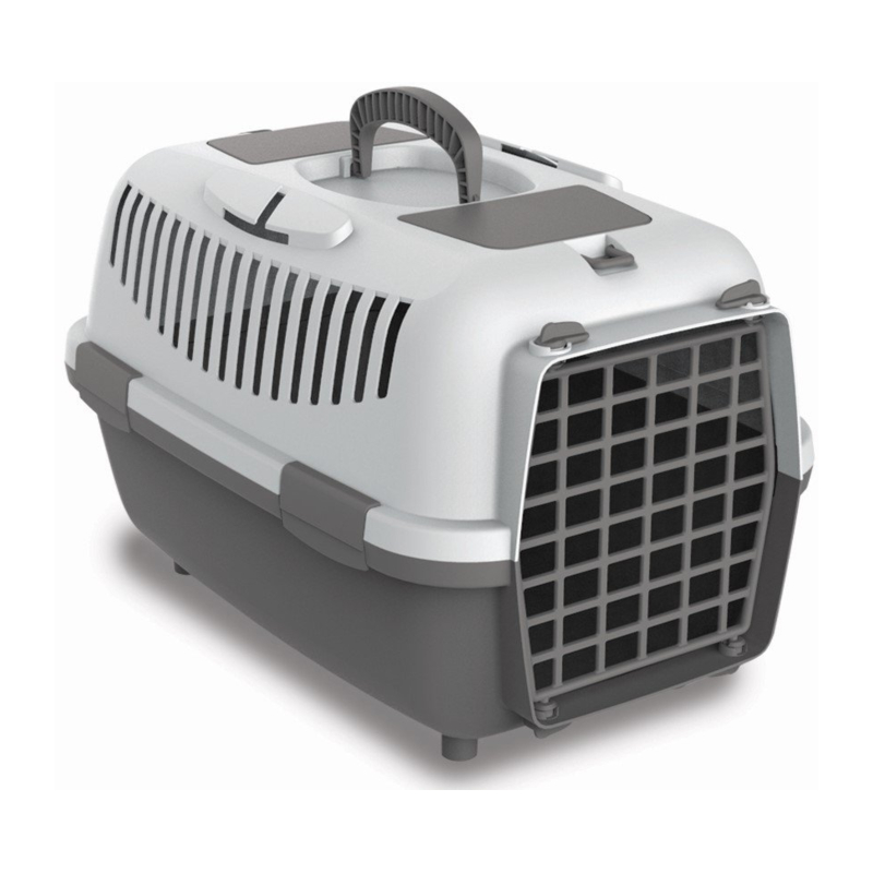 Petmax Nomade 3 transporter sivi 60x40x38