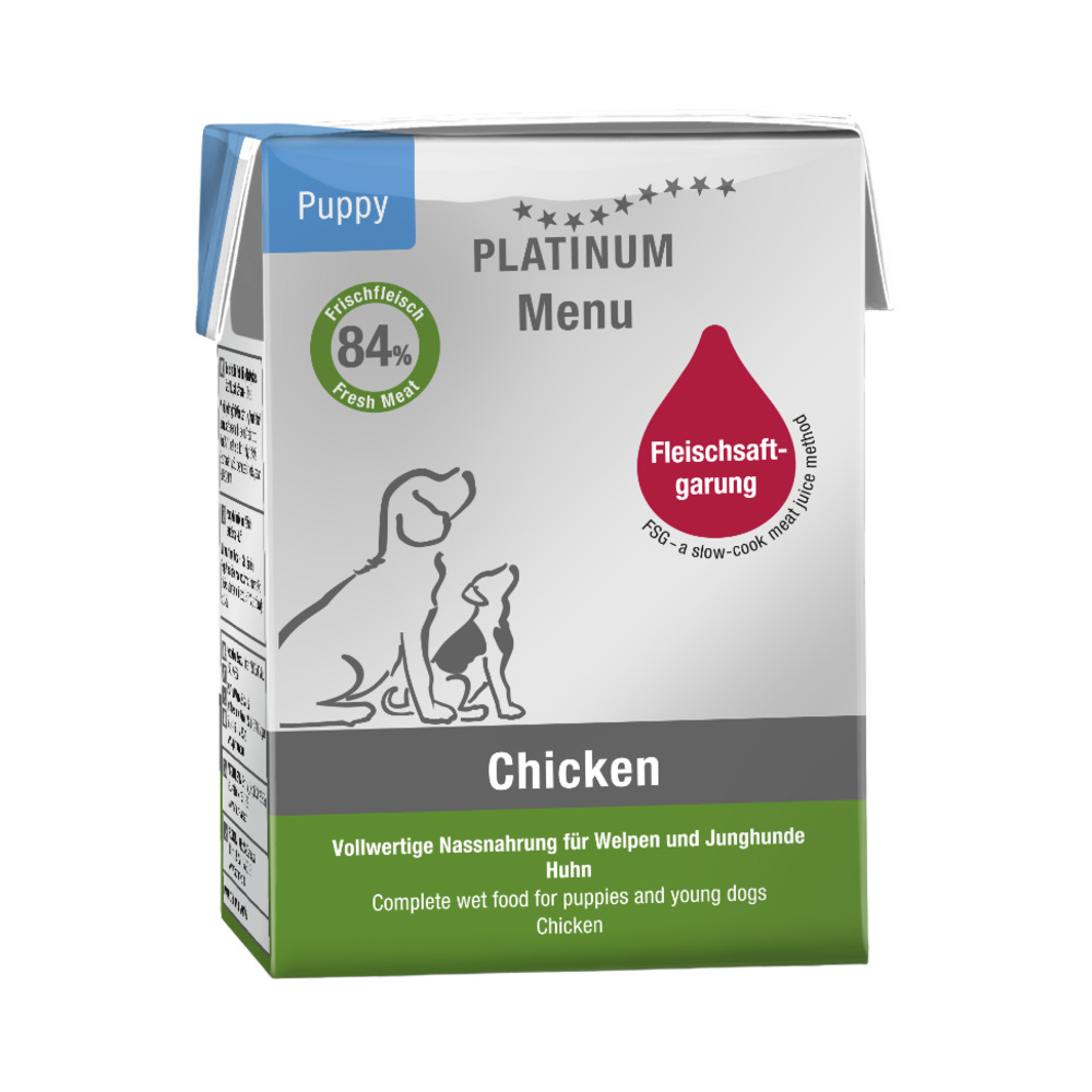 PLATINUM Menu Puppy Piletina 185g