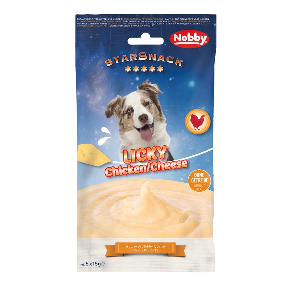 StarSnack Poslastica Licky piletina i sir 5x15 g
