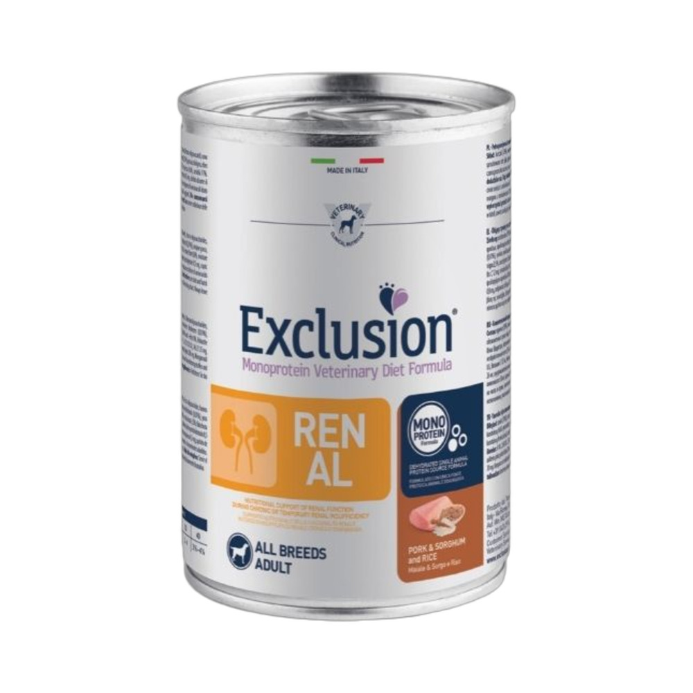 EXCLUSION AD Renal svinjetina, sirak i riža 400g