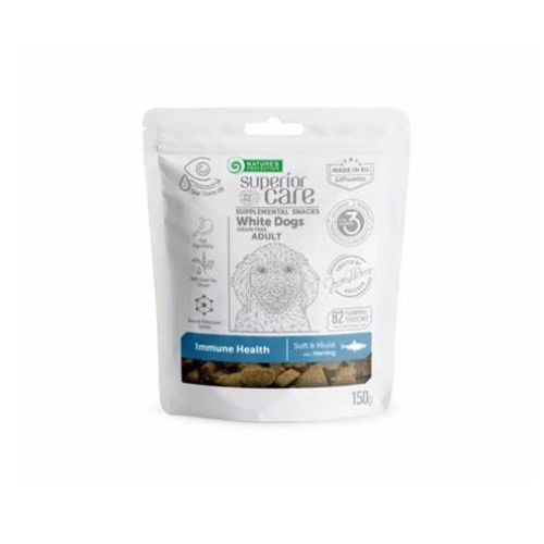 Nature's Protection poslastice IMMUNO haringa za bijele pse 150 g