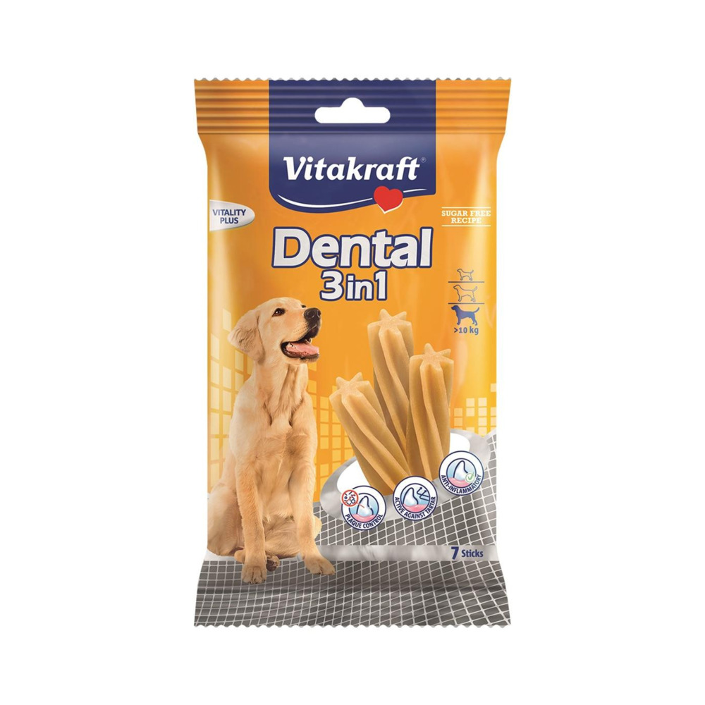 VITAKRAFT Poslastica Dental FRESH 3u1 M 180 g