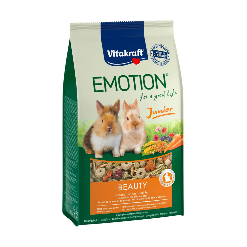 VITAKRAFT HRANA Emotion Beauty Selection Junior kunići 600g