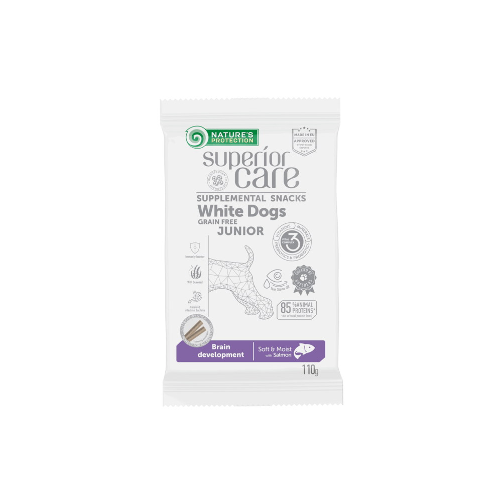NP SC White dog GF Junior Brain losos 110g