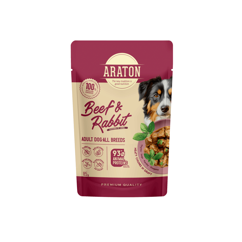 ARATON Adult Govedina i kunić 500g