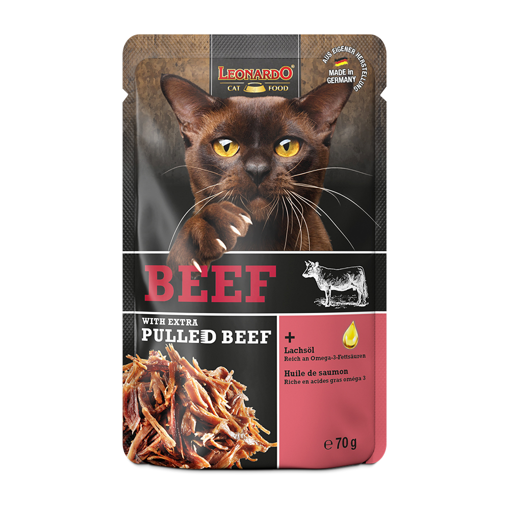 LEONARDO Govedina + trgana govedina 70g