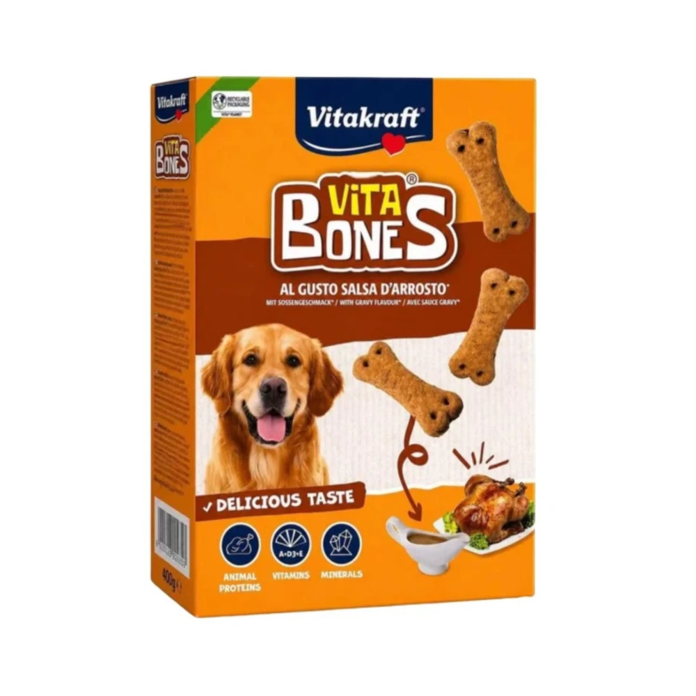 VITAKRAFT Keksi Vita Bones mesni umak 300g