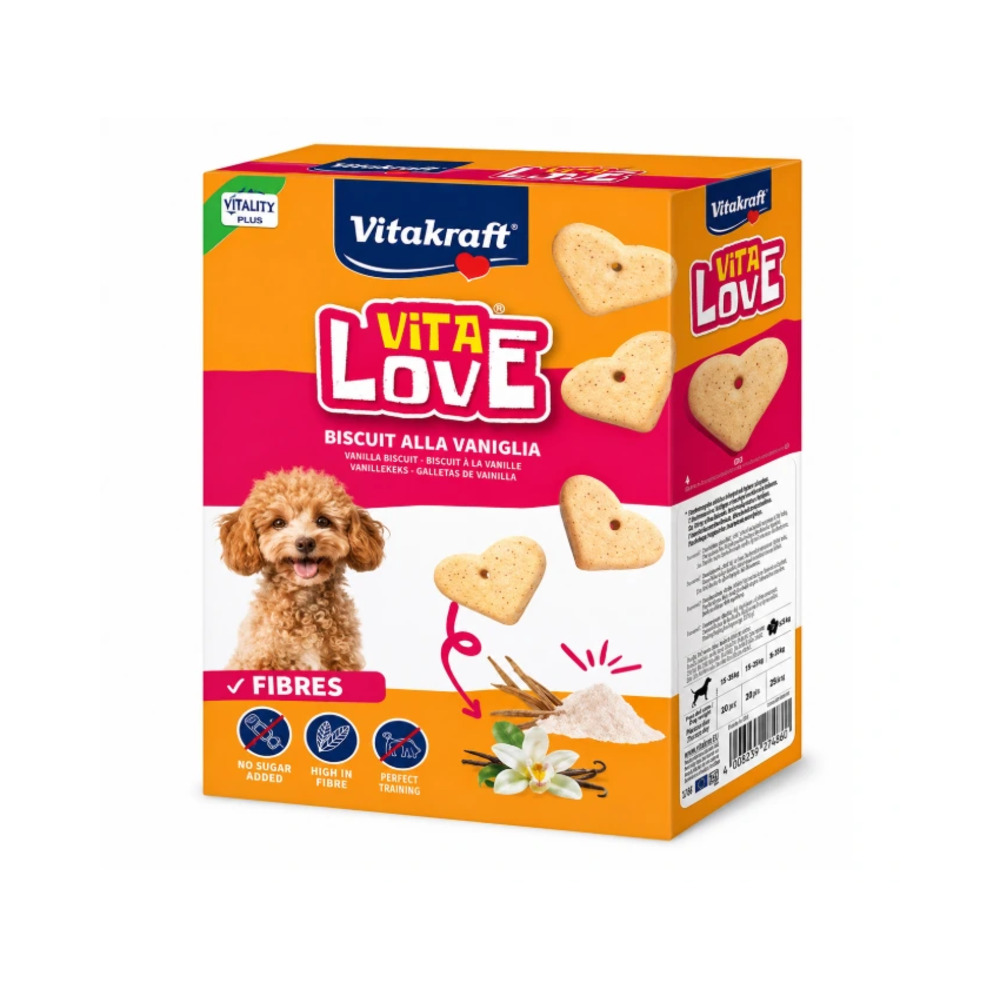 VITAKRAFT Keksi Vita Love integralni vanilija 300g