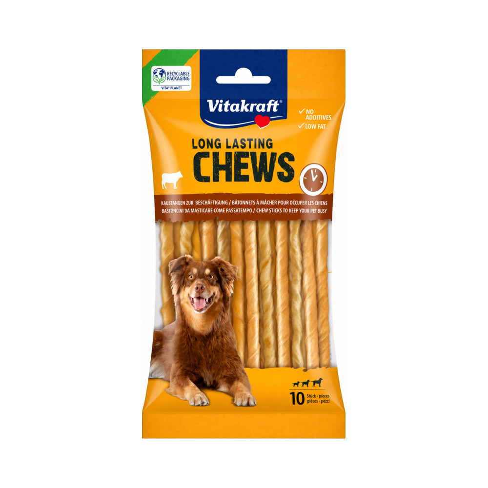 VITAKRAFT CHEWS goveđa koža 12,5cm, 10kom, 50g