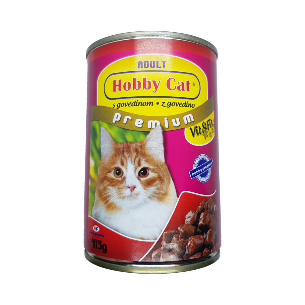 HOBBY CAT Govedina 415g