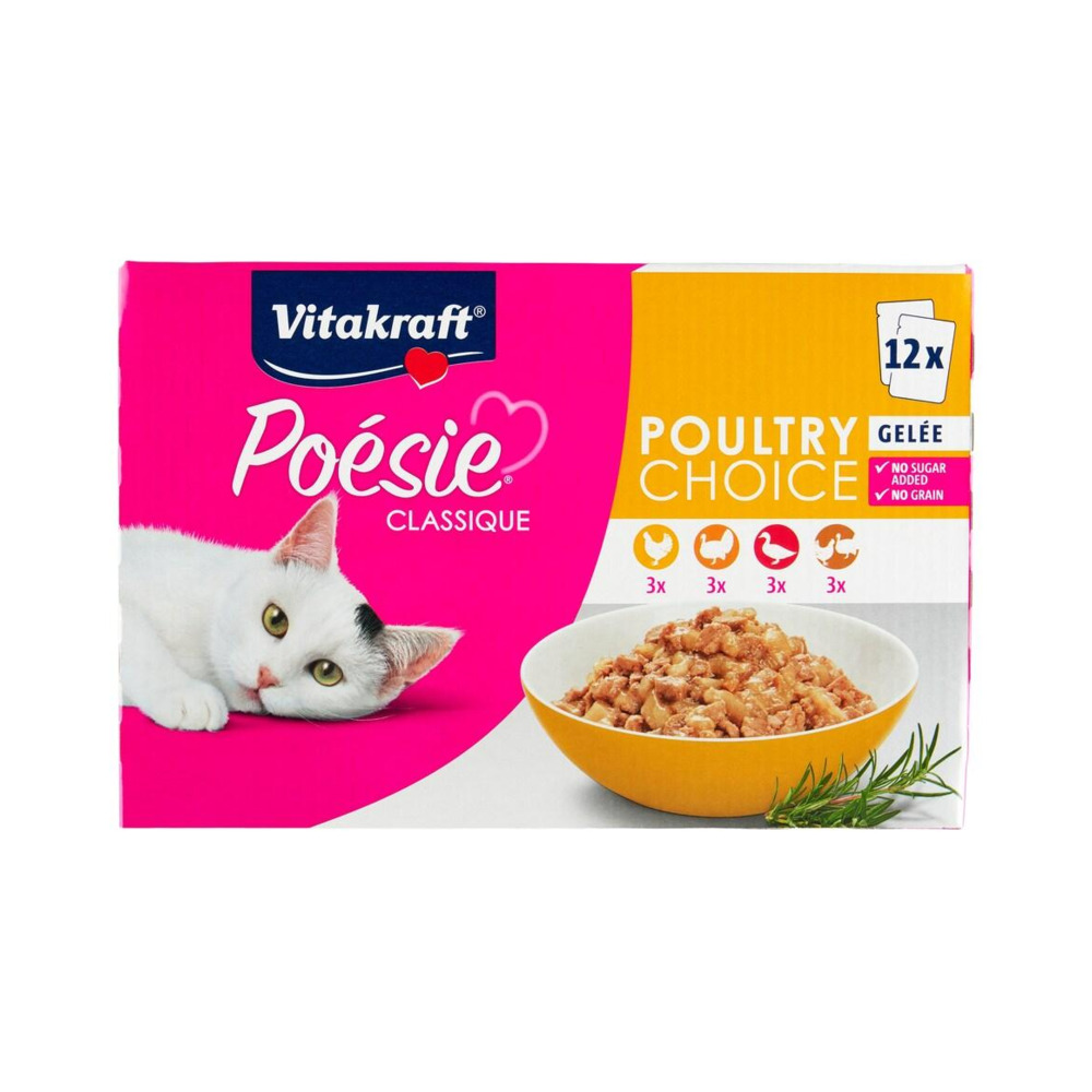 VITAKRAFT Poesie Poultry Choice 12x85g