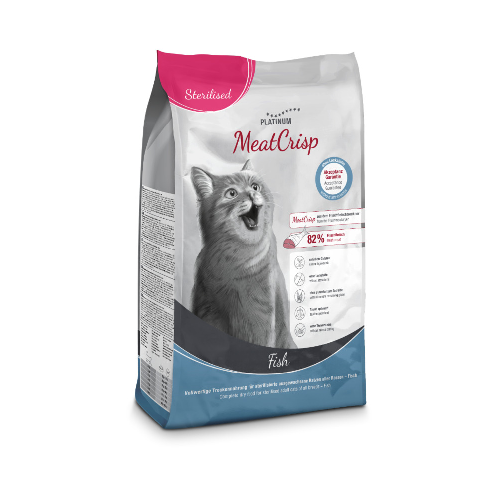 PLATINUM MeatCrisp Sterilised riba 1,5kg