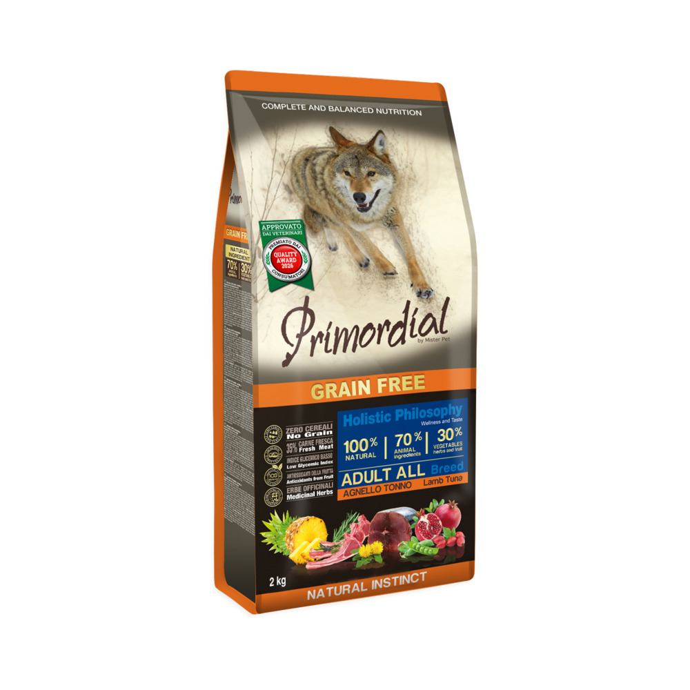 PRIMORDIAL Adult all breed GF Tuna & Janjetina 2kg