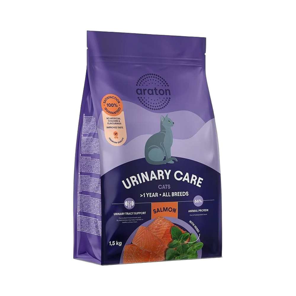 ARATON Cat Adult URINARY losos 1,5kg