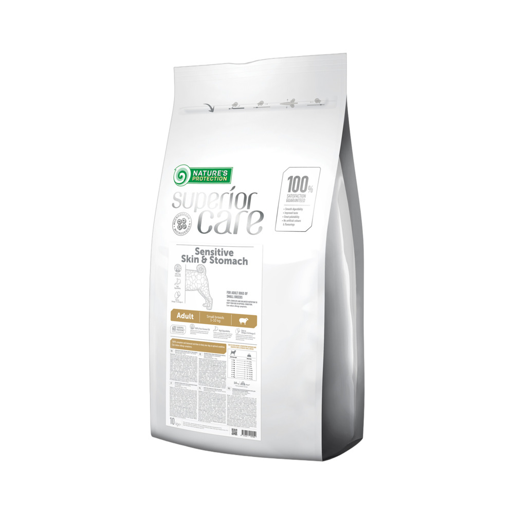 Nature's Protection Supreme Care AD Sensitive Skin&Stomach janjetina za male pasmine 10kg